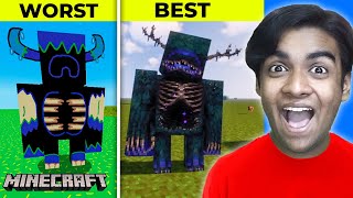 Worst vs Best Minecraft Graphics [upl. by Ilyse]