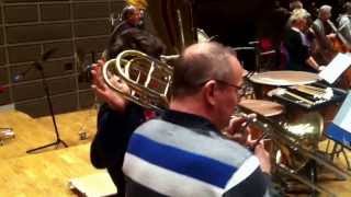 Bartók Bass Trombone Real Glissando Royal Stockholm Philharmonic [upl. by Crispas667]