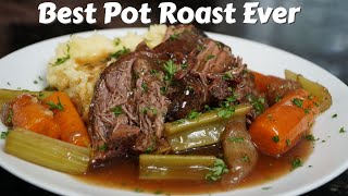 The Ultimate Pot Roast Recipe  Juicy Tender and Delicious Holiday Pot Roast [upl. by Anuayek]