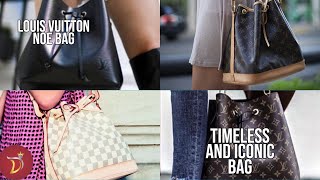 The LOUIS VUITTON NOE BAG Overview Everything YOU Need To Know [upl. by Sirred]