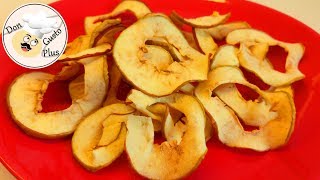 Getrocknete Apfelringe  Apfelchips 🍏🍎  Heißluftfritteuse Airfryer [upl. by Niattirb]