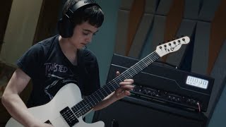 12 yr old Composes Solo for quotHeretic Anthemquot by Slipknot  OKeefe Music Foundation [upl. by River]