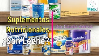 Los Suplementos Nutricionales ¿Son Leche [upl. by Amieva]