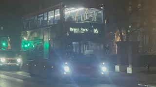 RARE WORKING Metroline London LK18AGV VMH2446 on Route 16 31224 [upl. by Oibaf160]