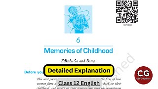 Memories of Childhood Class 12 Everything You Need to Know [upl. by Aneelahs]