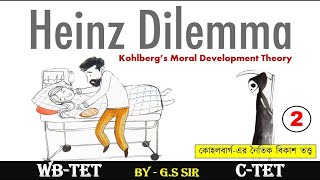 Heinz Dilemma kohlbergs Moral Development Theory  Ctet And Wbtet2024 [upl. by Inessa]