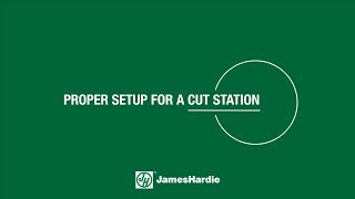 How to Set Up a Proper Cut Station for Fiber Cement Siding and Trim [upl. by Giliane53]