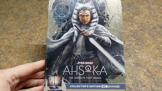 Ahsoka Season 1 4K Steelbook Collectors Edition Unboxing [upl. by Alikat]