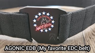 My Favorite EDC Belt Agonic EDB [upl. by Niotna]