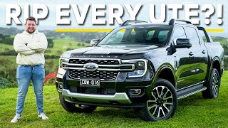 2023 Ford Ranger Platinum Review LUXURY RANGER RIP ALL Other Utes [upl. by Paine]