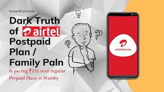 Airtel postpaid plans Dark reality 😱Paying ₹150 Is it value for money 🤔 PART1 [upl. by Onig859]