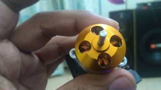 Brushless motor 1000kv30000rpm  40000rpm thrust test with proof [upl. by Nemsaj94]