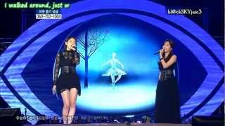 Davichi  Love Oh Love LIVE eng sub  kara roman [upl. by Ellan]