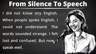 From Silence To Speech  Improve Your English  Learn English Speaking  Graded Reader [upl. by Vershen240]