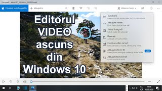 Editorul video ascuns din Windows 10 [upl. by Madeline]