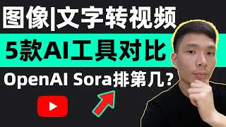 5个AI视频生成工具对比：AI图像转视频、文字生成视频（sora pixverse pika ruanway Gen2 leonardo）文字变成视频怎么弄哪个好这些方法一看就会 [upl. by Aiouqes]