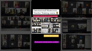 International Montessori Teacher Training course montessoriteacherstraining onlineclasses [upl. by Ennovaj]