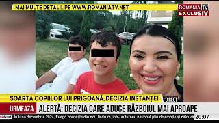 ROMANIA LA RAPORT cu Andreea Cretulescu 18112024 Soarta copiilor lui Prigoana decizia instantei [upl. by Ahcsatan]