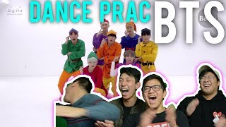 BTS quotGO GOquot Dance practice Reaction AHHAHAHAHAHAHA [upl. by Atnauq]