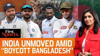 Threat Over India V Bangladesh Series BCCI Unmoved  First Sports With Rupha Ramani [upl. by Vescuso]