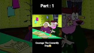 Part 1 Courage the Cowardly Dog in Hindi  Courage The Cowardly Dog shorts cartoon cartoonbuddy [upl. by Dumanian]