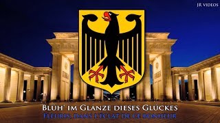 Hymne national de lAllemagne traduction  Deutsche Nationalhymne [upl. by Ahcila]