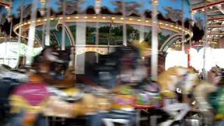 Hershey Park carousel without riders video [upl. by Desdee853]