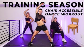 Dua Lipa  Training Season  chairaccessible  Dance Workout by Caleb Marshall [upl. by Kent357]