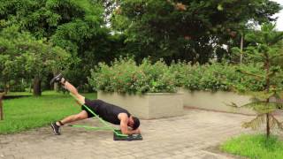 Exercise Equipment for Abs  Plank Raises  BodyBoss [upl. by Jobe]