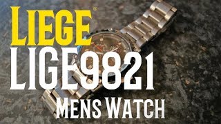 Lige LIGE9821 Mens Watch  Small Problem [upl. by Annodahs970]