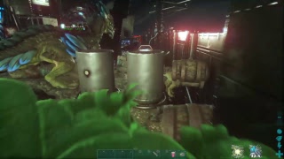 Ark gas bag raid gas bag soaking gameplay [upl. by Riddle]