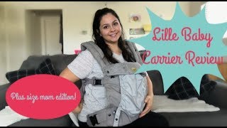 LILLE BABY CARRIER REVIEW  PLUS SIZE MOM EDITION [upl. by Verada]