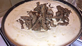 Easy amp Quick Thanksgiving recipe  Stroganoff Beef with Sour cream amp Soy Sauce  ستروغونوف باللحمة [upl. by Barimah]