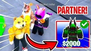 ME DAN PARTNER en TOILET TOWER DEFENSE y Hackean el MODO OHIO Roblox [upl. by Nnyre400]