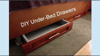 DIY UnderBed Storage Drawers [upl. by Annayhs]