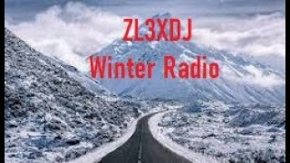 ZL3XDJ winter radio conditions [upl. by Anaj]