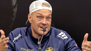 Tyson Fury • FULL POST FIGHT PRESS CONFERENCE vs Oleksandr Usyk  DAZN Boxing [upl. by Hasseman]