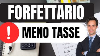 🚨 CONCORDATO PREVENTIVO SE SEI IN REGIME FORFETTARIO PUOI RISPARMIARE TASSE 💰💰 [upl. by Allrud]