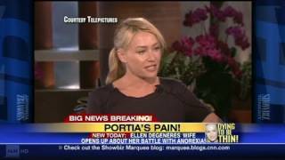 HLN Portia de Rossi I weighed 82 pounds [upl. by Attevroc]