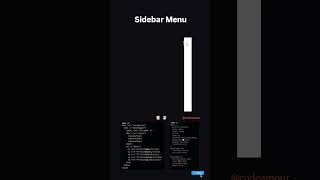 Sidebar Menu [upl. by Annawal634]