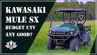 Kawasaki Mule SX FI 4x4 InDepth Review Is this the best cheap UTVSidebySide on the market [upl. by Nepean]