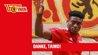 Taiwo Awoniyi verlässt Union Berlin [upl. by Aicenek]