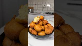 Ghana Bofrot or Nigerian Puff Puff love africancuisine [upl. by Keith]