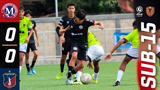 EMPATE TRAS RECIBIR A MONAGAS SC EN CASA  Sub15 [upl. by Berkley]