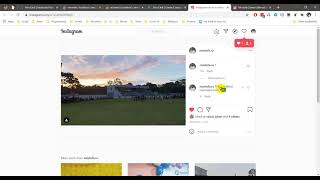 Demo Screencast for Instagram Features APP submission of XeroChat [upl. by Sucramej]