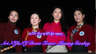 Ari NYampNJ Drora Tramo Mimang Gorsheyཨ་རིའི་་བྲོ་ར་ཁྲ་མོའི་སྒོར་གཞས། [upl. by Nylirehc761]