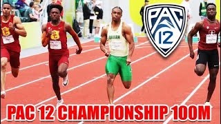 Micah Williams Wins 2022 PAC 12 100M Championship 🦆🔥 993 [upl. by Kieran261]