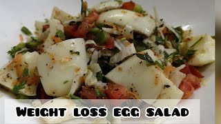 Weight Loss Egg Salad RecipeHigh Protein Salad Recipe [upl. by Silado]