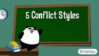 Conflict Management 5 Conflict Styles [upl. by Kimon]