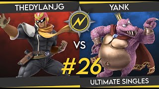 Thunderstrike 26  TheDylanJG Captain Falcon vs Yank King K Rool [upl. by Aihtnic]